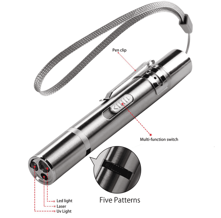 ⭐️Purr. Meow. Woof.⭐️ - 3 in 1 Laser / UV Light / LED Light USB Charge - Default Title