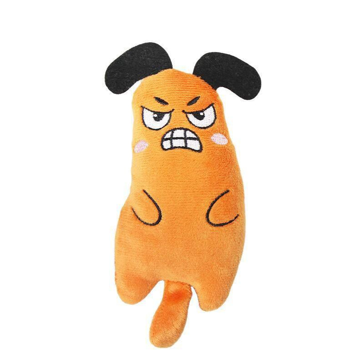 ⭐️Purr. Meow. Woof.⭐️ - Catnip Cat Toy Plush - Orange