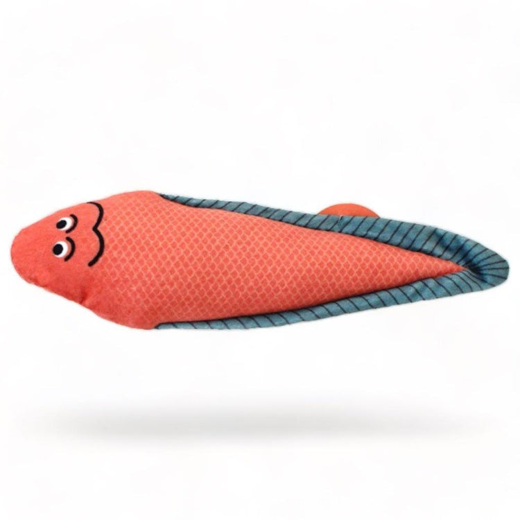 ⭐️Purr. Meow. Woof.⭐️ - Catnip Fish Kicker Cat Toy - Orange