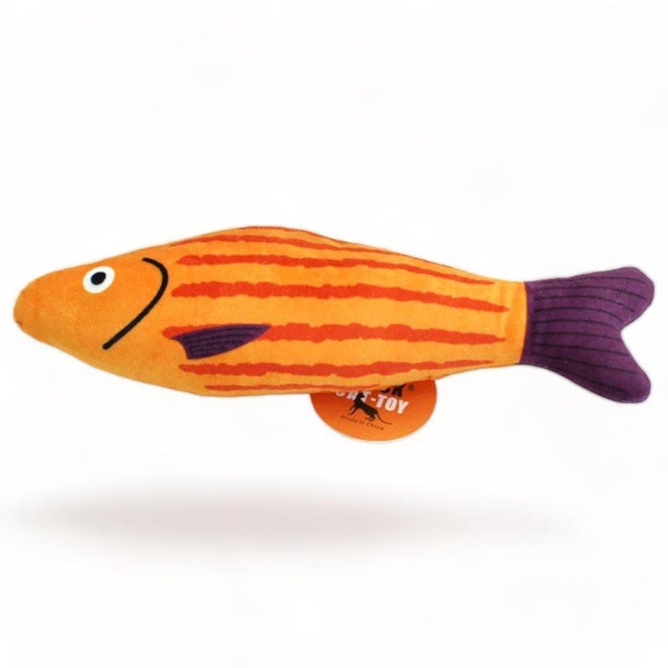 ⭐️Purr. Meow. Woof.⭐️ - Catnip Fish Kicker Cat Toy - Purple