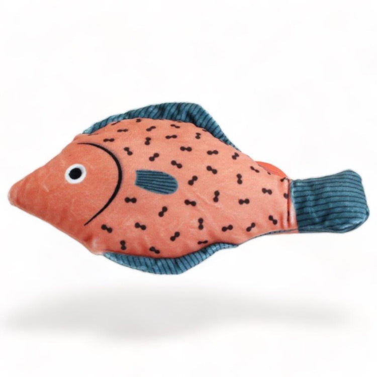 ⭐️Purr. Meow. Woof.⭐️ - Catnip Fish Kicker Cat Toy - Tan