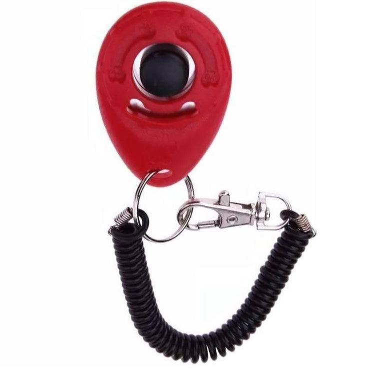 ⭐️Purr. Meow. Woof.⭐️ - Dog Training Clicker - Red