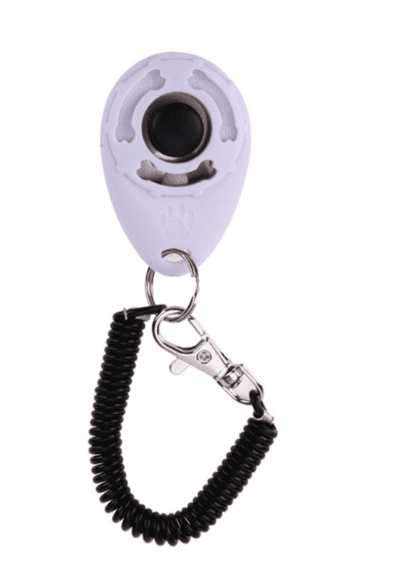 ⭐️Purr. Meow. Woof.⭐️ - Dog Training Clicker - White