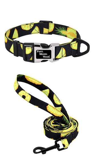 ⭐️Purr. Meow. Woof.⭐️ - Fruity Flavours Dog Collar - Pine apple / M / Yes!