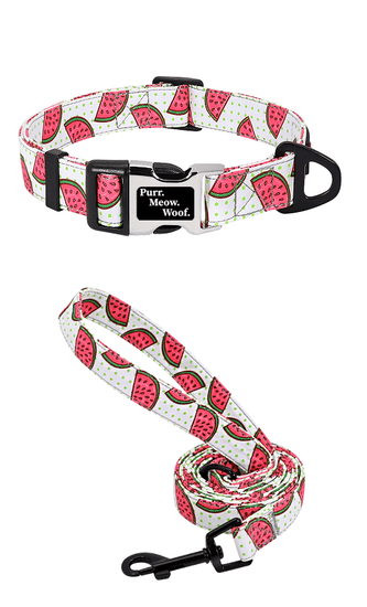 ⭐️Purr. Meow. Woof.⭐️ - Fruity Flavours Dog Collar - Water melon / S / Yes!
