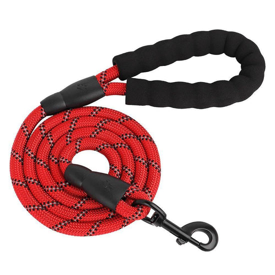 ⭐️Purr. Meow. Woof.⭐️ - Heavy Duty Rope Dog Lead - Red