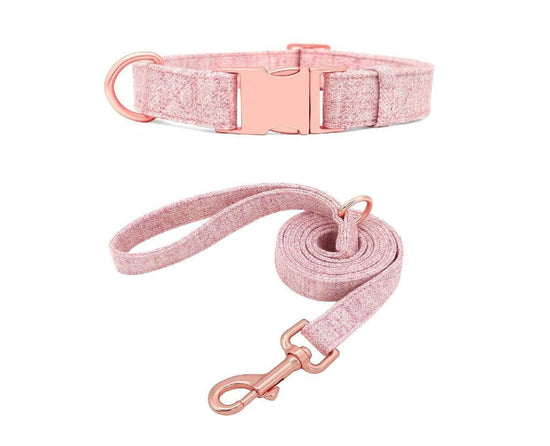 ⭐️Purr. Meow. Woof.⭐️ - Hemp Boutique Dog Collar - Pink / S / Yes!