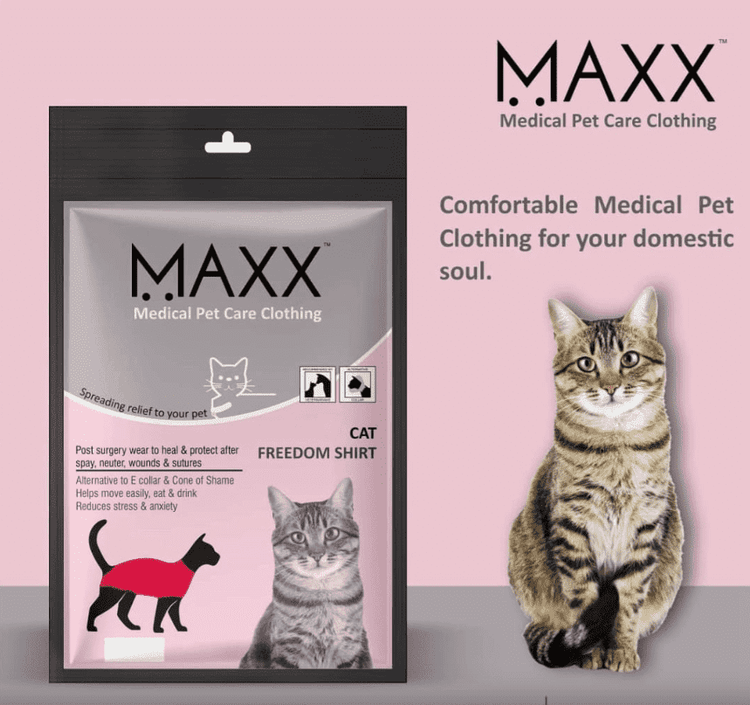 ⭐️Purr. Meow. Woof.⭐️ - MAXX Medical Pet Care Clothing For Cats - 4XS