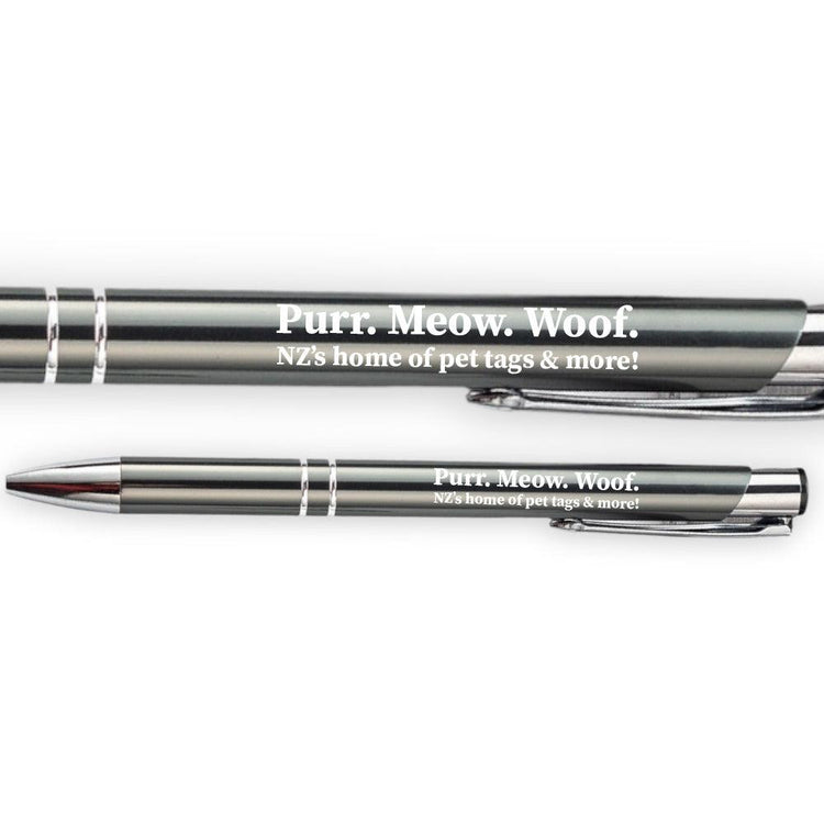 ⭐️Purr. Meow. Woof.⭐️ - Official Purr. Meow. Woof. Pen - Grey
