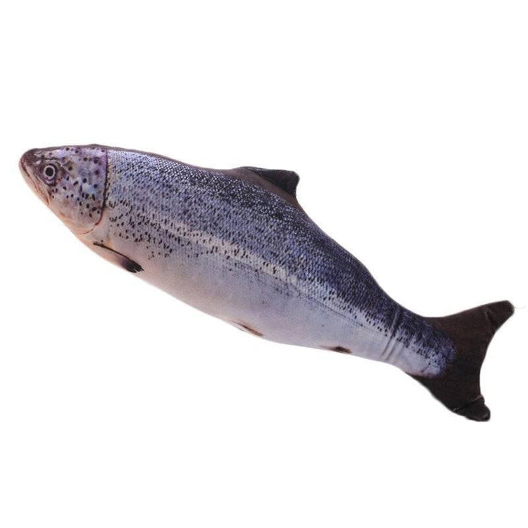 ⭐️Purr. Meow. Woof.⭐️ - Plush 3D Fish Kicker - Salmon