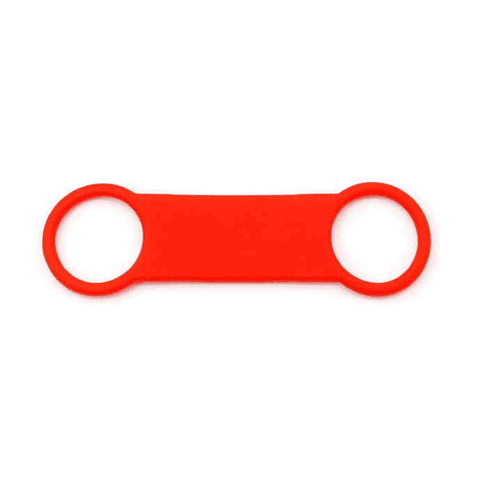 ⭐️Purr. Meow. Woof.⭐️ - Replacement Collar ID Bands - Cat / Red