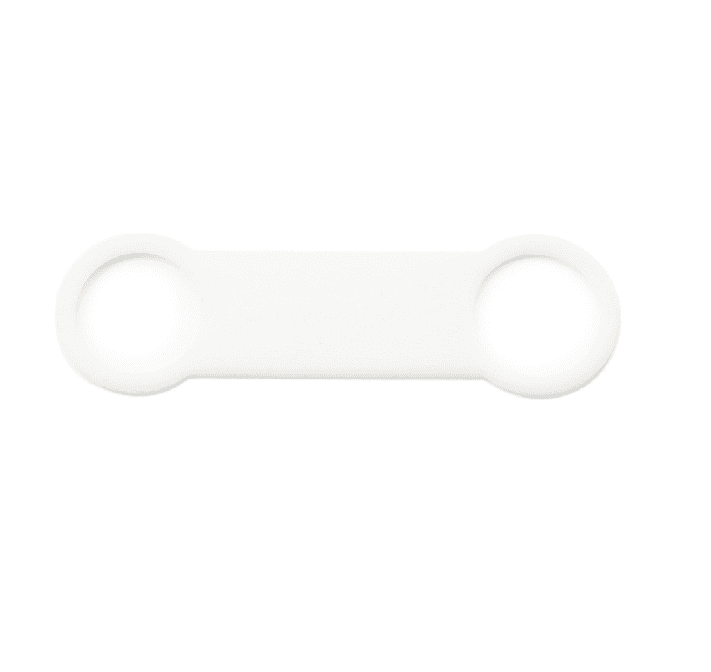 ⭐️Purr. Meow. Woof.⭐️ - Replacement Collar ID Bands - Cat / White