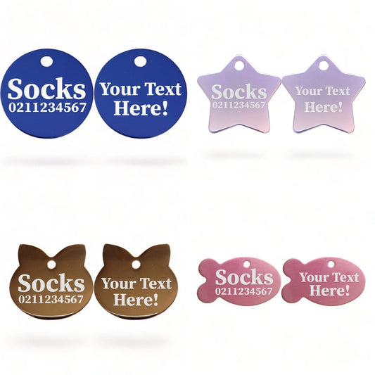 Cat Custom Pet ID Tags
