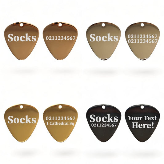 Guitar Pick | Mirror Stainless