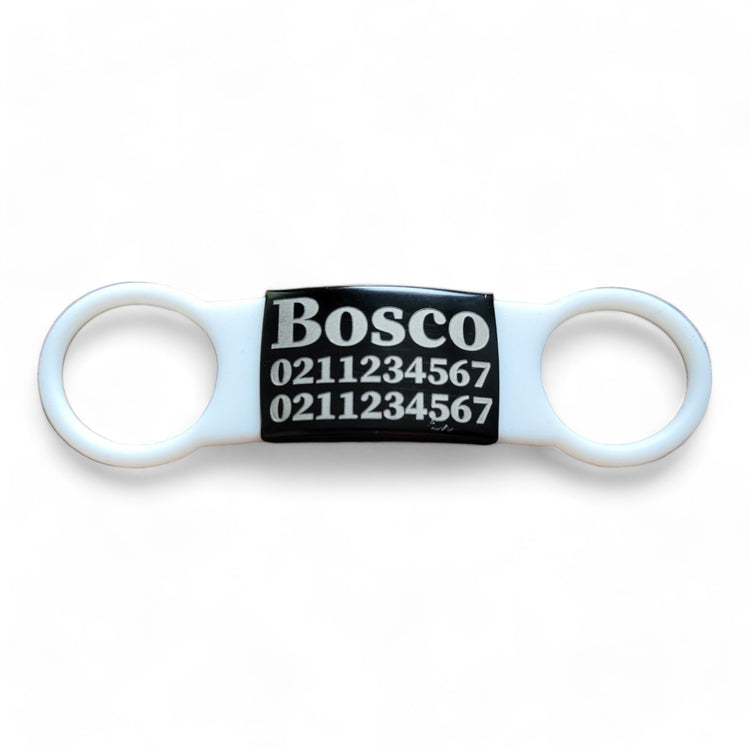 Collar ID Name & 2 Numbers Cat & Dog ID Pet Tag