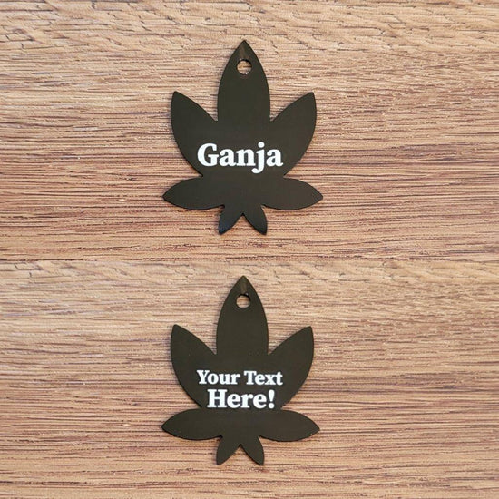Custom Text Mary Jane Dog ID Pet Tag - ⭐️Purr. Meow. Woof.⭐️