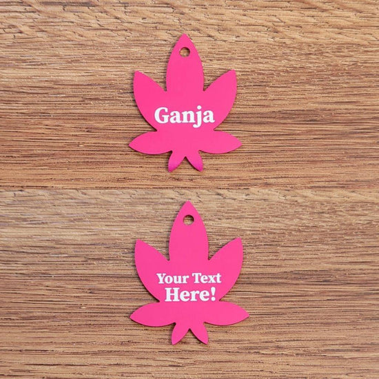 Custom Text Mary Jane Dog ID Pet Tag - ⭐️Purr. Meow. Woof.⭐️