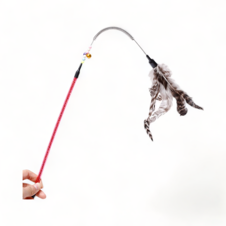 Feather Bendy Wand Cat Toy