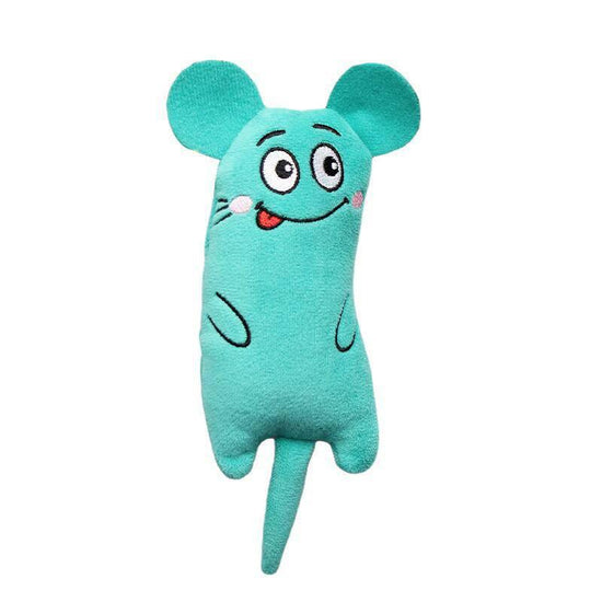 ⭐️Purr. Meow. Woof.⭐️ - Catnip Cat Toy Plush - DarkTurquoise