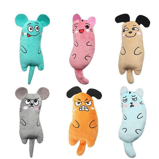 ⭐️Purr. Meow. Woof.⭐️ - Catnip Cat Toy Plush - Orange