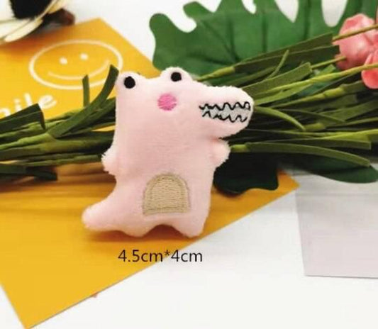 ⭐️Purr. Meow. Woof.⭐️ - Cute Catnip Small Cat Toys - Pink Croc