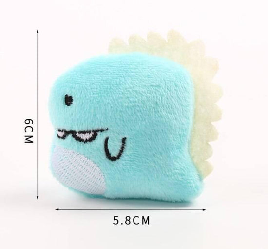⭐️Purr. Meow. Woof.⭐️ - Cute Catnip Small Cat Toys - Side Dino