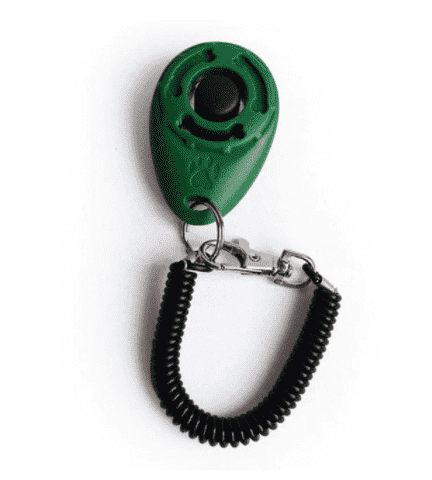 ⭐️Purr. Meow. Woof.⭐️ - Dog Training Clicker - DarkGreen