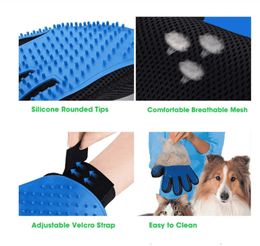 ⭐️Purr. Meow. Woof.⭐️ - Grooming Glove For Cats & Dogs - Left Hand