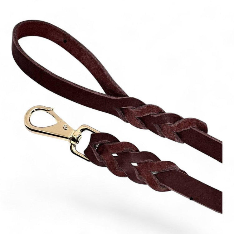 Heavy Duty Leather Dog Lead