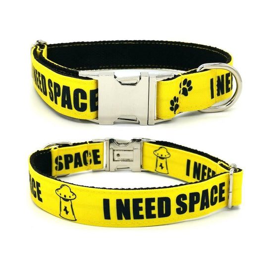 ⭐️Purr. Meow. Woof.⭐️ - I Need Space & Do Not Pet | Dog Collar | - I Need Space / XS / No