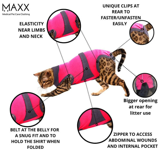⭐️Purr. Meow. Woof.⭐️ - MAXX Medical Pet Care Clothing For Cats - 4XS