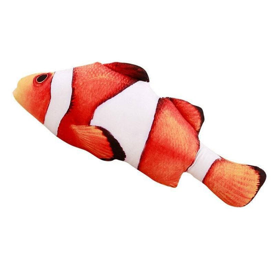 ⭐️Purr. Meow. Woof.⭐️ - Plush 3D Fish Kicker - Clown Fish
