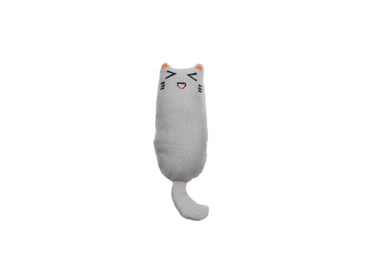 ⭐️Purr. Meow. Woof.⭐️ - Plush Catnip Cat - Grey