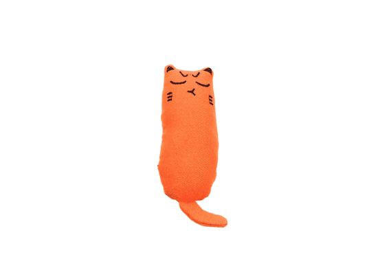 ⭐️Purr. Meow. Woof.⭐️ - Plush Catnip Cat - Orange