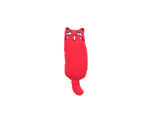 ⭐️Purr. Meow. Woof.⭐️ - Plush Catnip Cat - Red