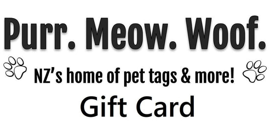 Purr. Meow. Woof Gift Card - ⭐️Purr. Meow. Woof.⭐️