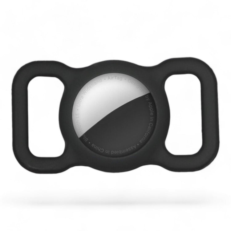 ⭐️Purr. Meow. Woof.⭐️ - Silicone Apple Airtag Holder for Pet Collars - Black
